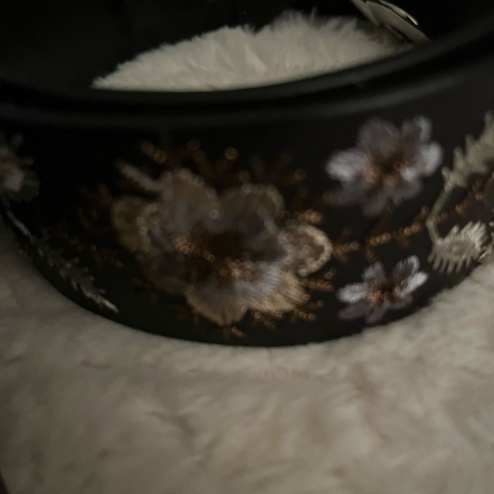 Rebecca Minkoff Leather Embroidered Strap - Picture 2 of 3